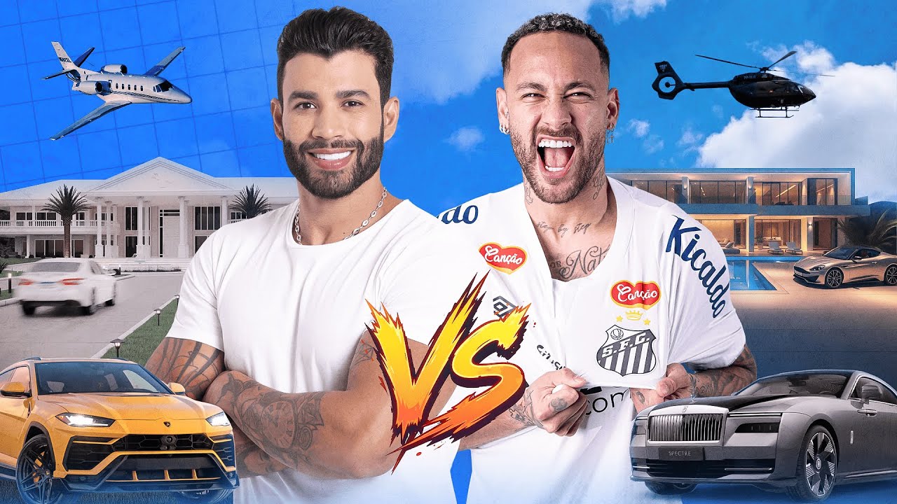 Neymar vs Gusttavo Lima: Qual Das Celebridades Tem a Vida Mais Luxuosa?