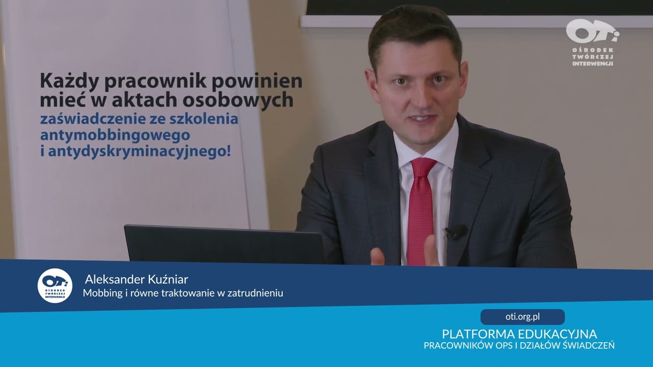 OTi | Mobbing i równe traktowanie w zatrudnieniu