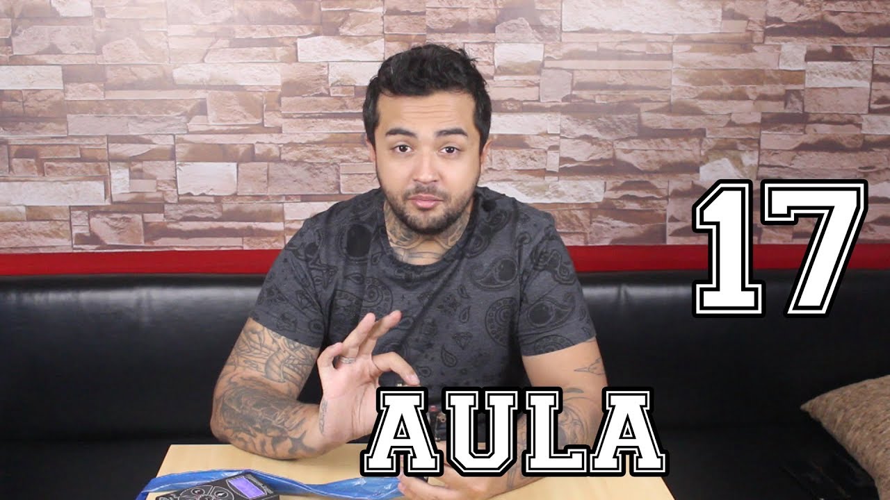 Curso de tatuagem - 17 Como regular máquina de tatuagem