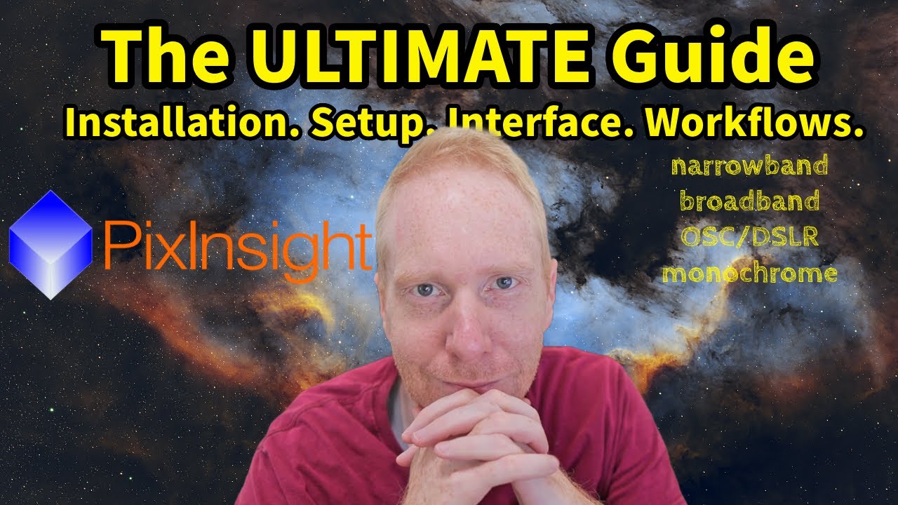 MASTER PixInsight FROM SCRATCH in ONE VIDEO (Really🤯) - LEVEL UP your astro images! + data provided