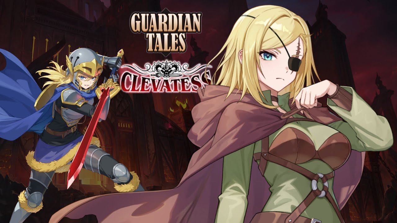 Вторая часть коллаба Клеватесс ❤‍🔥 | Guardian Tales | Clevatess