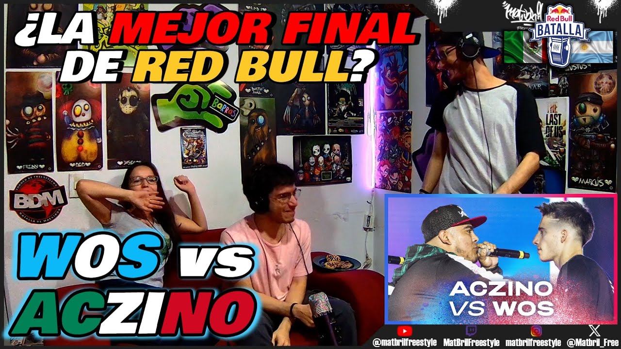 🔴COLOMBIANOS REACCIONAN a WOS vs ACZINO - ¿LA MEJOR FINAL DE RED BULL? [RED BULL INTERNACIONAL 2018]