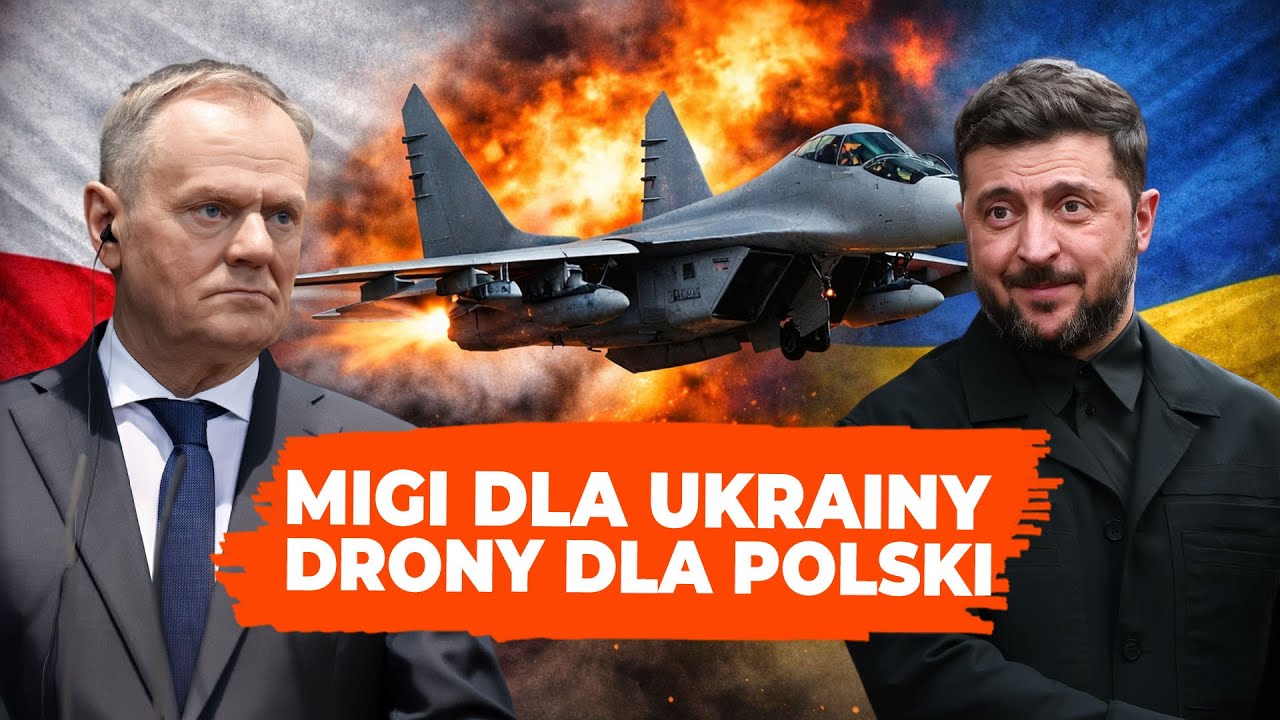 MiG-29 dla Ukrainy? Tusk o decyzji, dronach i rozmowach z MON