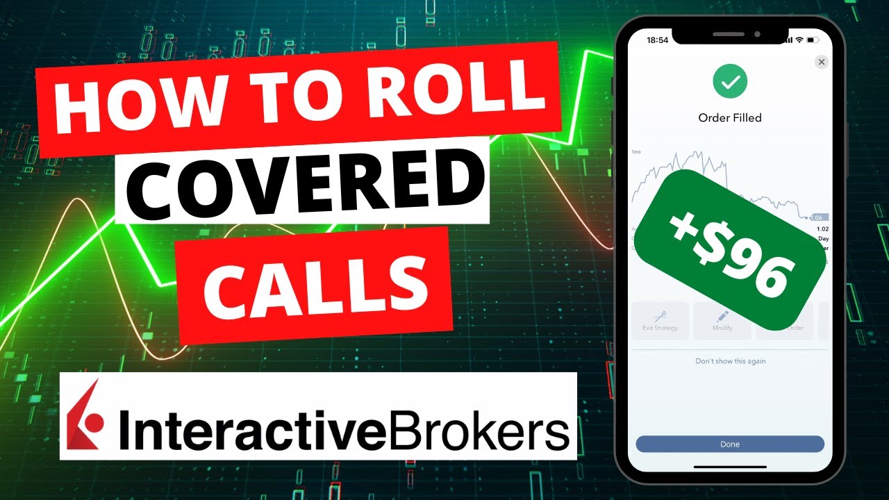 Как использовать покрытые опционы колл NVDA в мобильном приложении Interactive Brokers