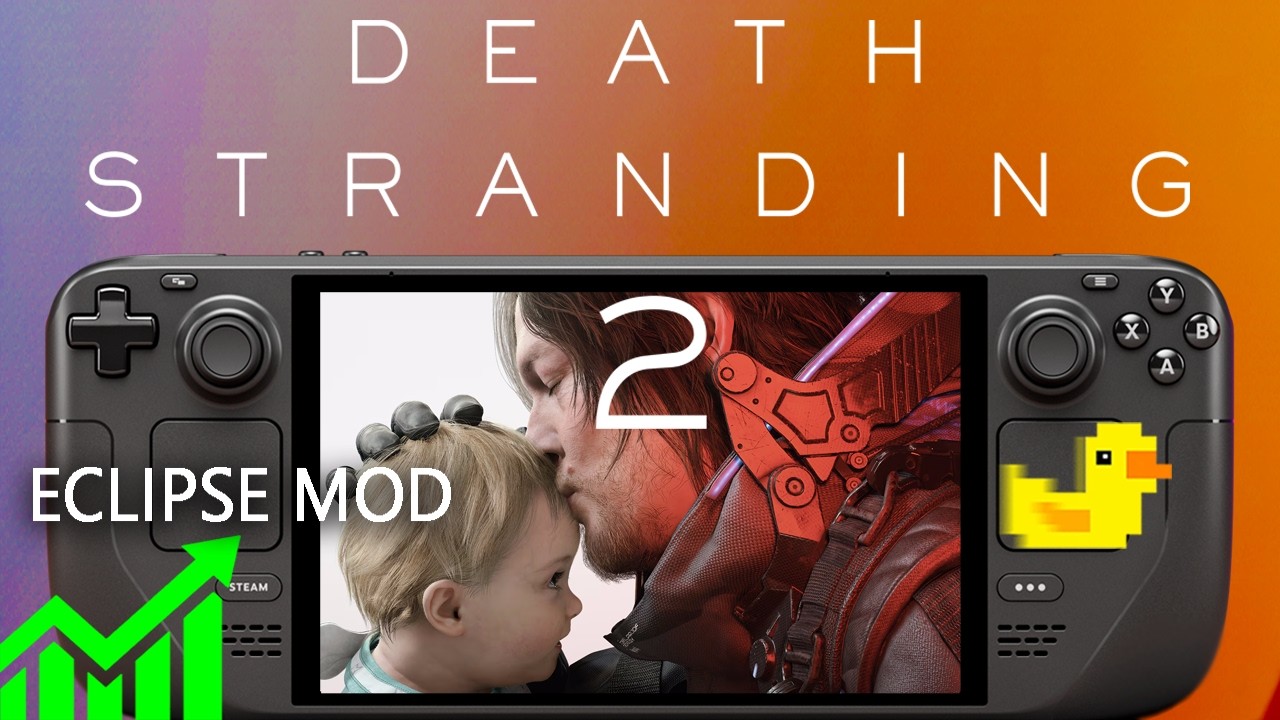 DEATH STRANDING 2 Steam Deck FPS BOOST: Eclipse Mod + Lossless Scaling + Setup