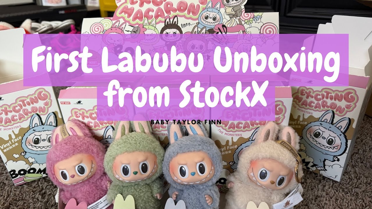 My First Labubu Unboxing | StockX | Exciting Macaron