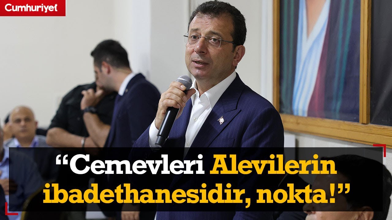 Ekrem İmamoğlu Muharrem lokmasına ortak oldu: Cemevleri Alevilerin ibadethanesidir, nokta
