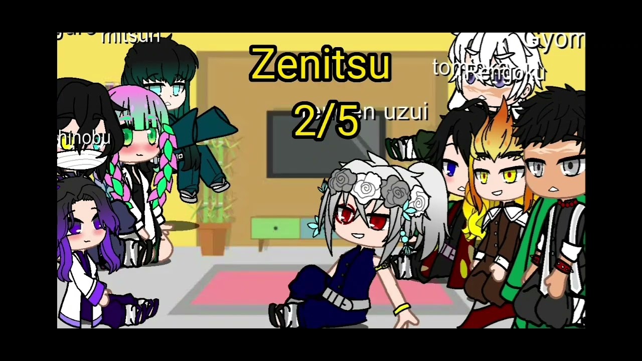 los hashiras reaccionan a los cazadores tanjiro zenitsu y inosuke parte1