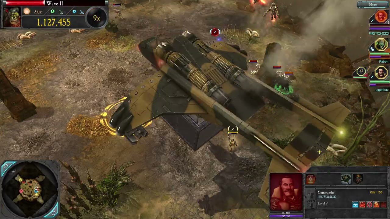 Warhammer 40 Dawn of War 2 II Retribution Last Stand Very Hard Primarch Complete Longplay 7735HS
