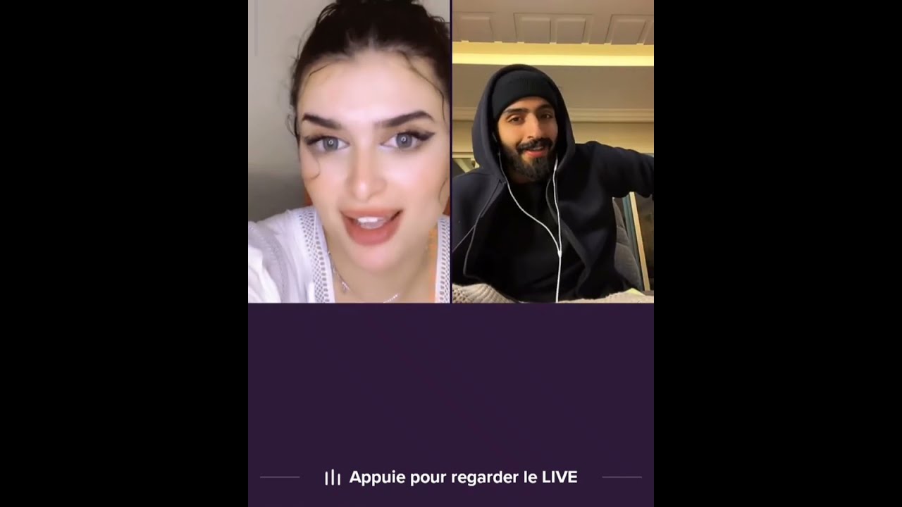 لايف ميس دعاء فهد يواسيها ويمسح لها دموعها 😥😍