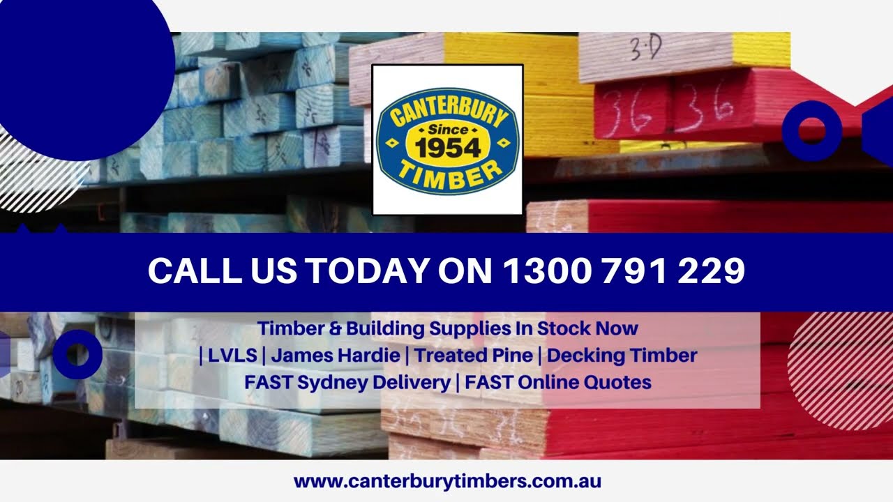 Canterbury Timber & Building Supplies - Sydney's Biggest Timber Supplier