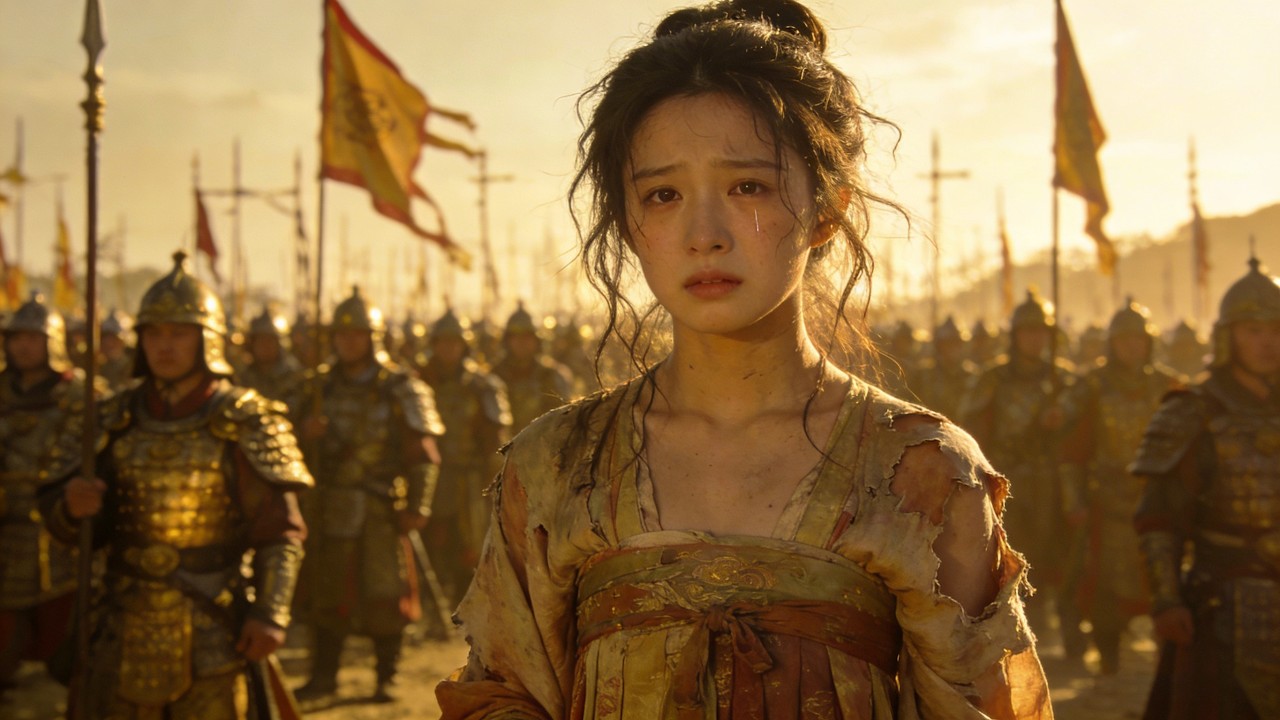 【Movie】Banishing the female beggar causes chaos—she’s the princess, king’s army razes the village.