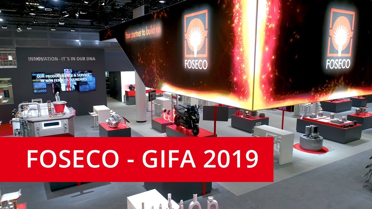 Messevideo: Foseco Messestand Gifa 2019