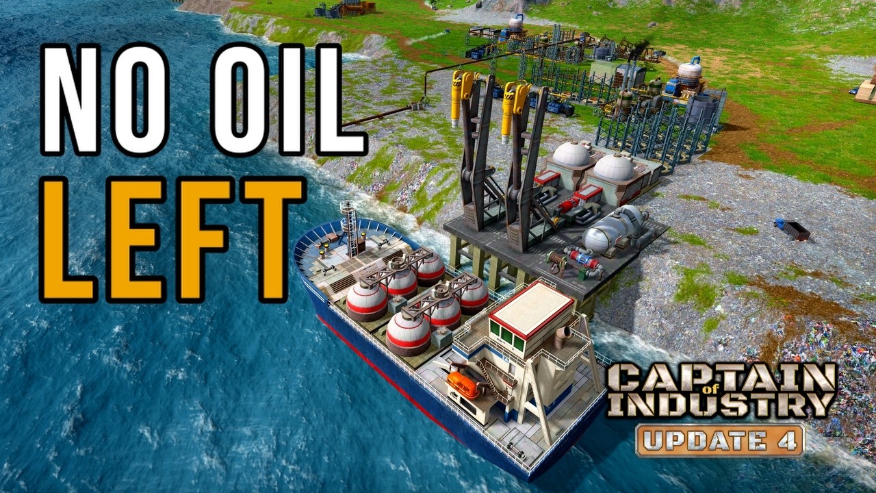My Island Ran Out of Oil Right After I Built the Import System | Captain of Industry