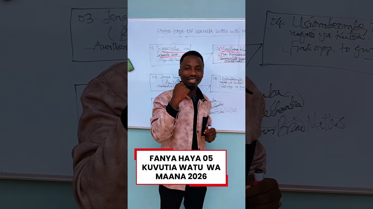 USIPOJUA HAYA 05 UTAPOTEZA WATU WENGI - SHAMBA THE SHAMBA