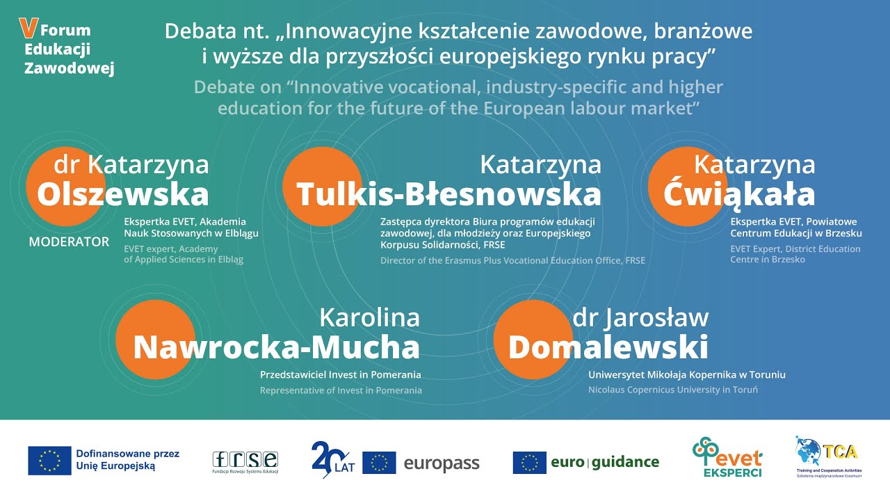 V Forum of Vocational Education Europass and Euroguidance | Debate | 4 December 2025