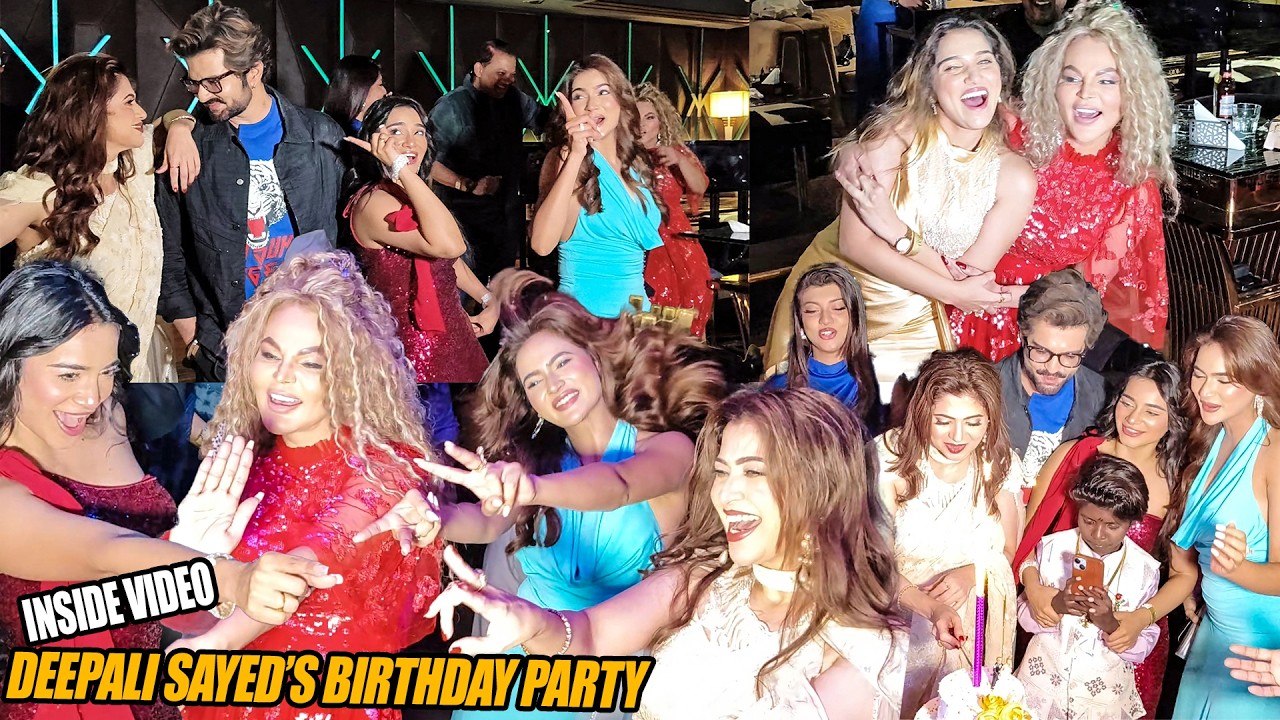 INSIDE VIDEO | Deepali Sayed Birthday Cake Cutting Video & Marathi BB6 Contestants Full Dance Masti
