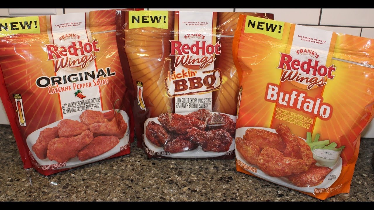 Frank’s RedHot Wings: Original Cayenne Pepper Sauce, Kickin’ BBQ and Buffalo Review