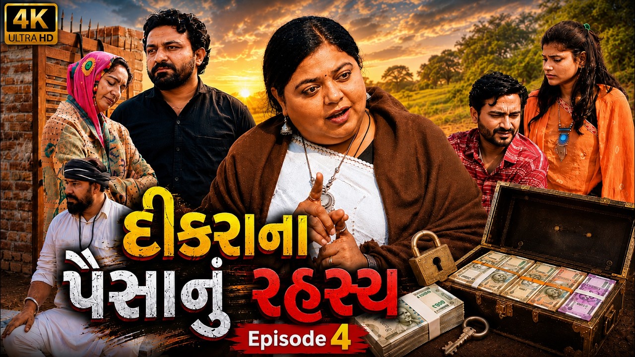 દીકરાના પૈસાનું રહસ્ય EPISODE 4 || gujarati short film | Family Drama | The Best Gujarati short Film