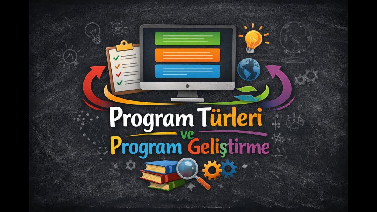 PROGRAM TÜRLERİ VE PROGRAM GELİŞTİRME