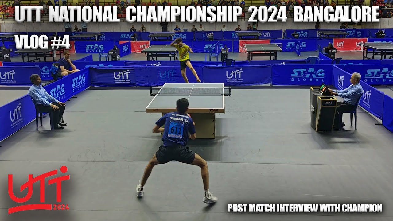 UTT National Championship 2024 | Vlog 4