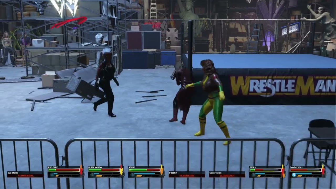 Brawl Match (Marvel) // WWE 2K25