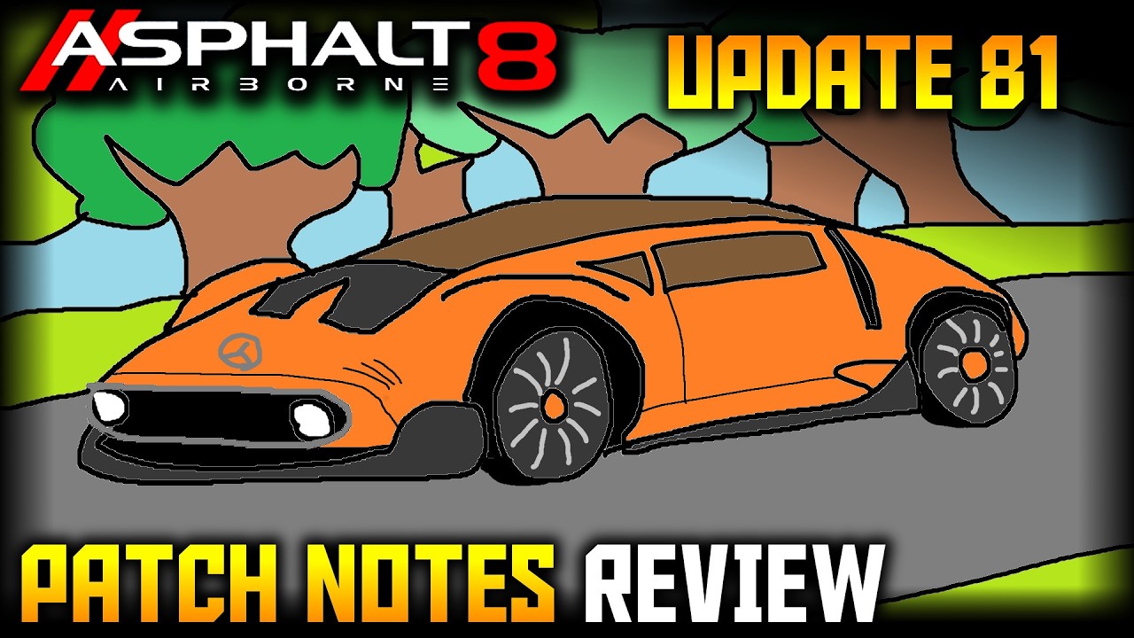 Обновление 81: описание патча &mdash; промо-фото нет, поэтому я сделал свои! (в MSPaint) (Asphalt 8)