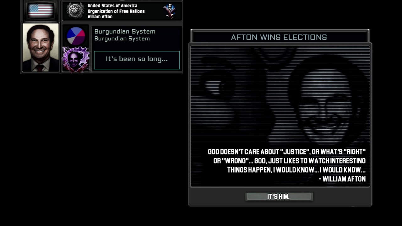 TNO Custom Super Events: Afton Wins Elections