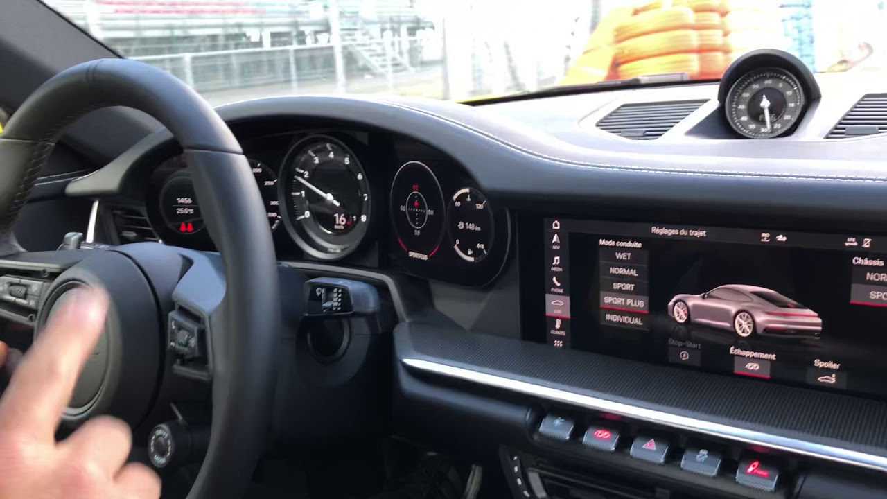 Un tour du circuit des 24h du Mans en Porsche 992 Carrera S (PDS 2019).