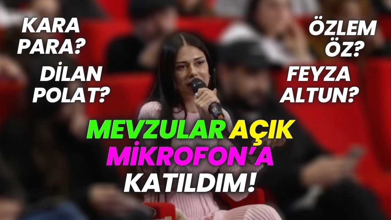 MEVZULAR AÇIK MİKROFON’A KATILDIM! | İSTANBUL’A GİDİYORUZ