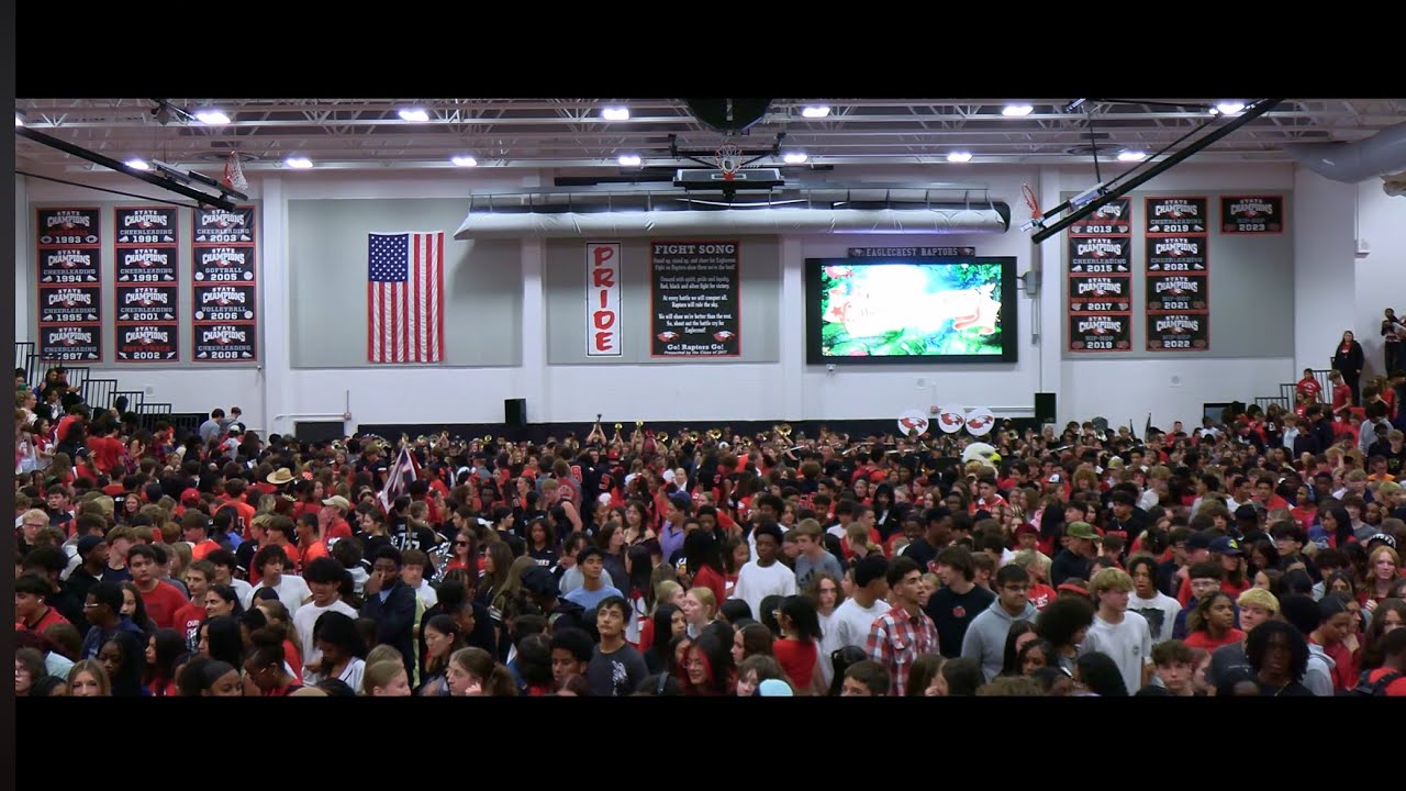 Homecoming Pep Assembly 2024 - Raptor Regiment Marching Band