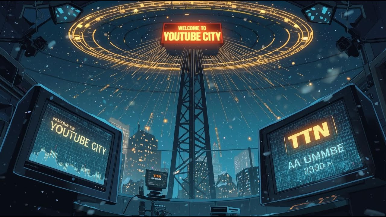 THE CITY IS LIVE.. YOUTUBE CITY The Voices, Signals, and Stories Begin To Build.. Keep You Posted.