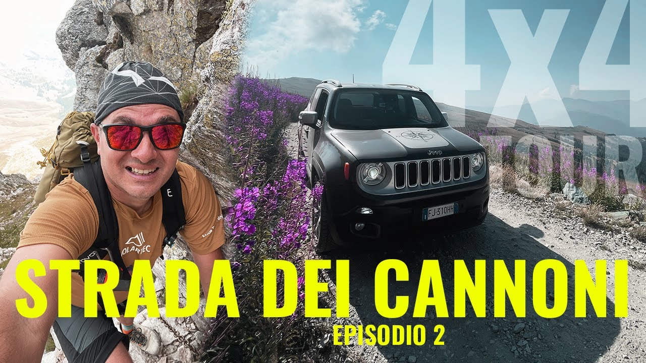 STRADA DEI CANNONI e trekking al PELVO D'ELVA | 4x4 con la Jeep Renegade