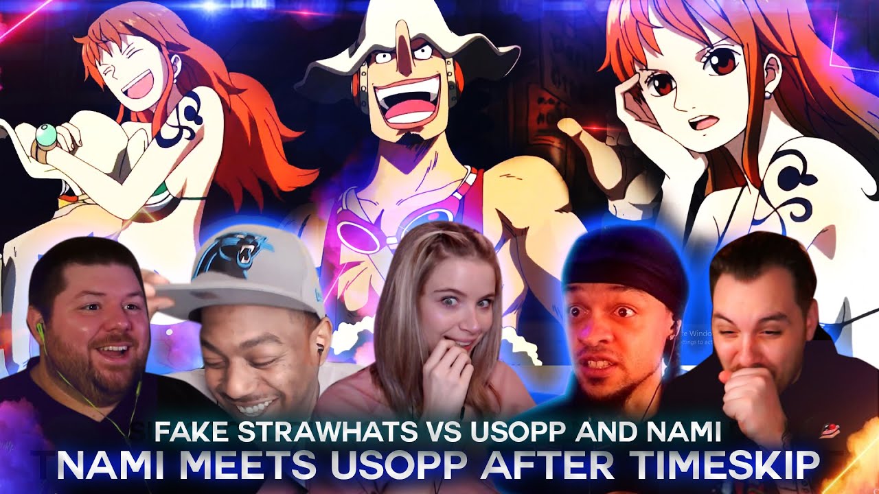 Nami Meets Usopp After 2 Years ! Post Timeskip ! Reaction Masup