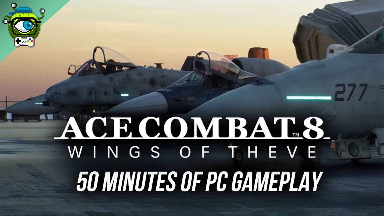 Ace Combat 8: Wings Of Theve | 50 Minutes of PC Gameplay - No Commentary