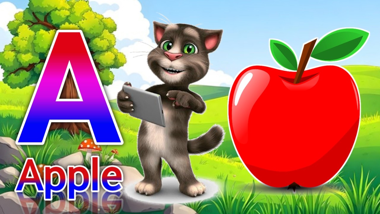 Phonics Song 2 with TWO Words in 3D - A For Airplane - ABC Alphabet Songs & Sounds