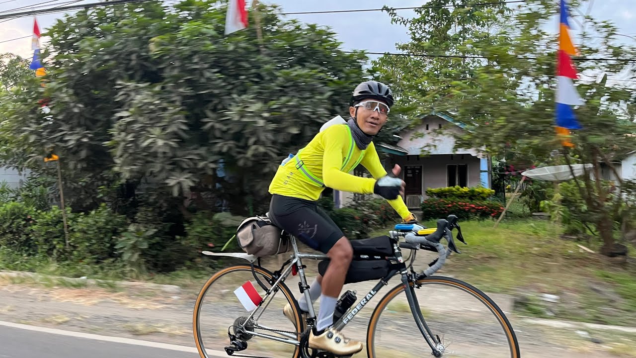 LIHAT SEPEDA PESERTA BENTANG JAWA 2024 | ADA YANG PAKAI CARGO BIKE & SEPEDA BAMBU