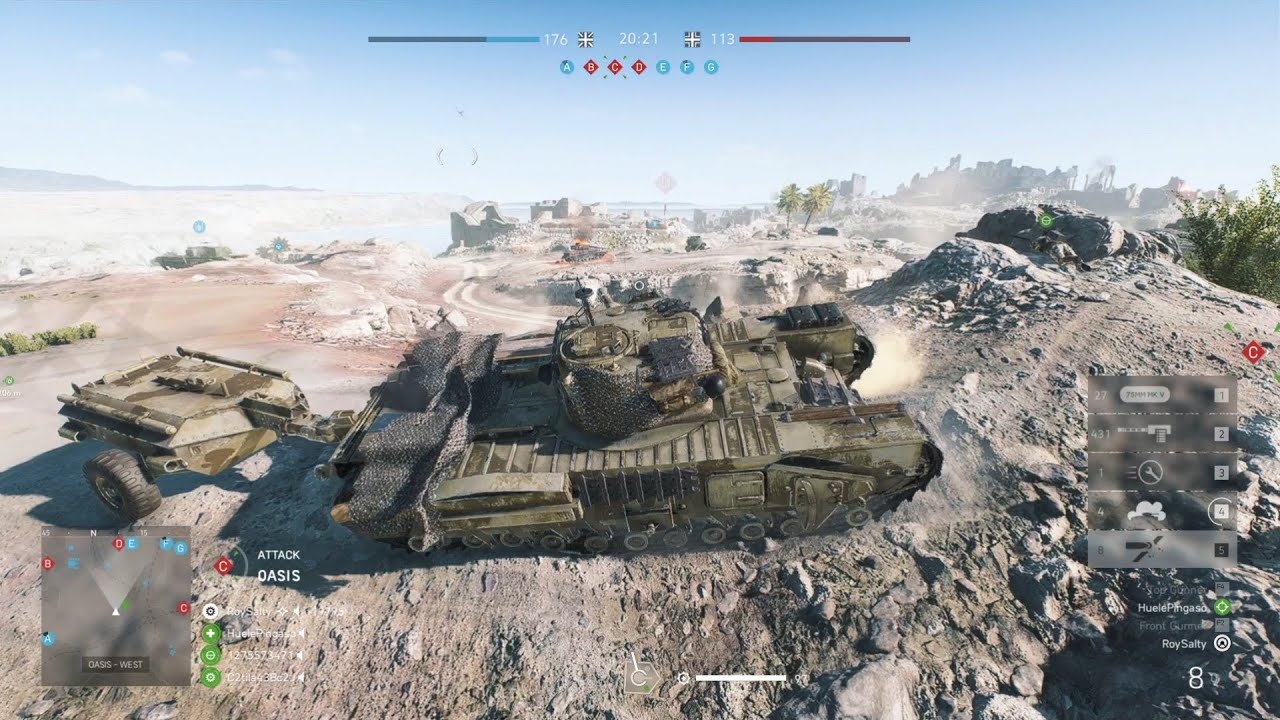 Battlefield 5 - Conquest Gameplay (No Commentary)