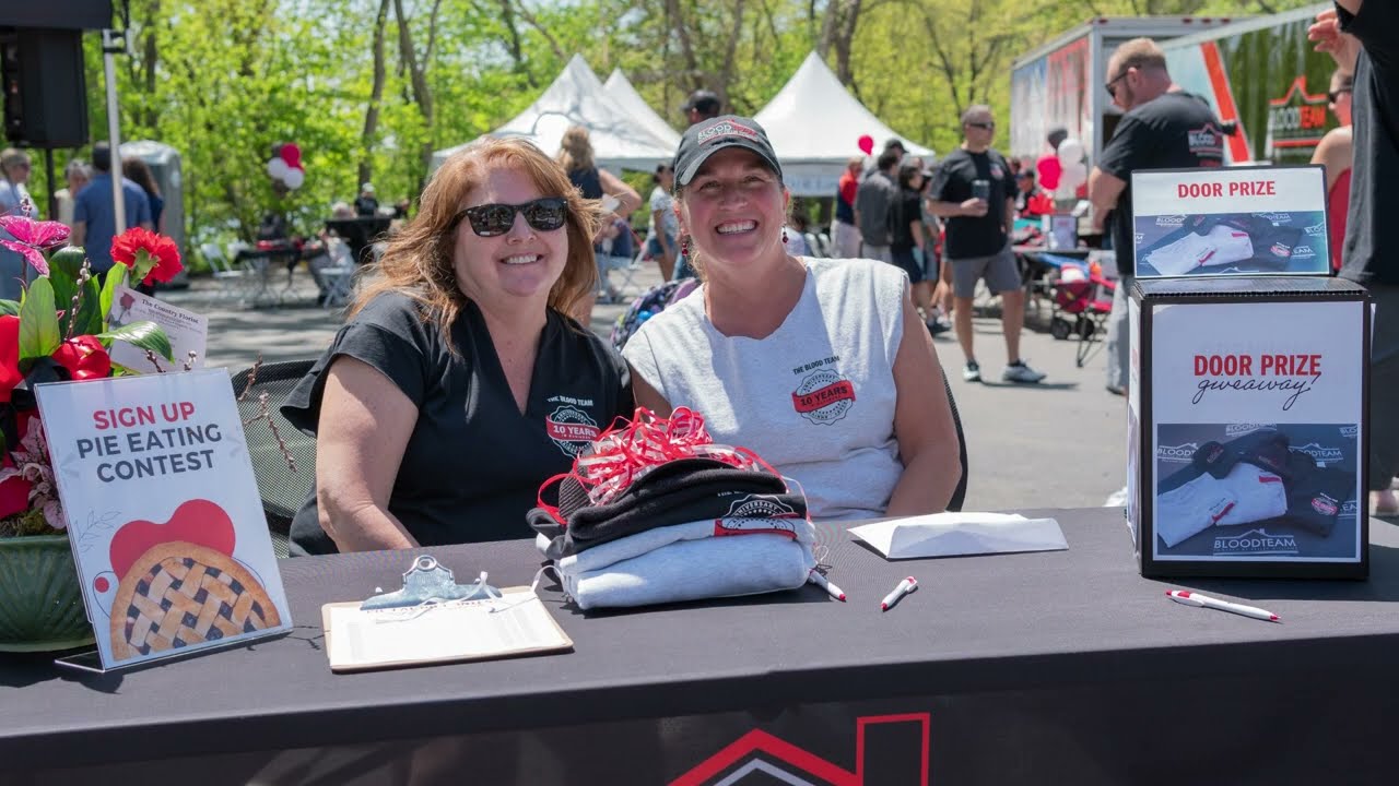 Blood Team Celebrates 10 Years In Business