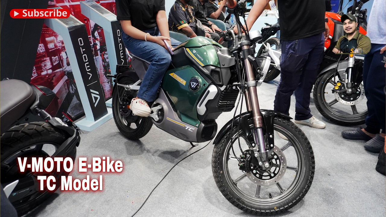 VMOTO Electric Bike TC Model Short Review And Price in Bangladesh