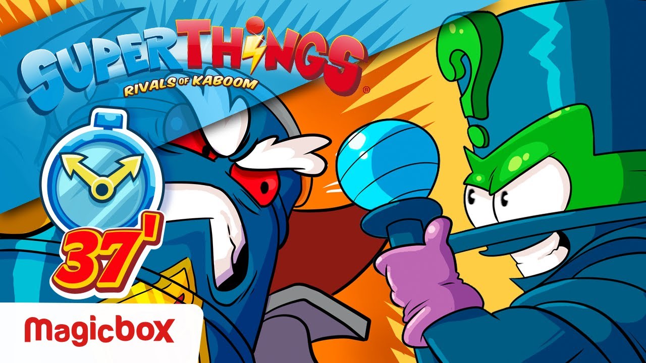 ⚡ EPISODIOS SUPERTHINGS ⚡ Mr King vs Enigma, los grandes enemigos 💥 | Serie de DIBUJOS para NIÑOS
