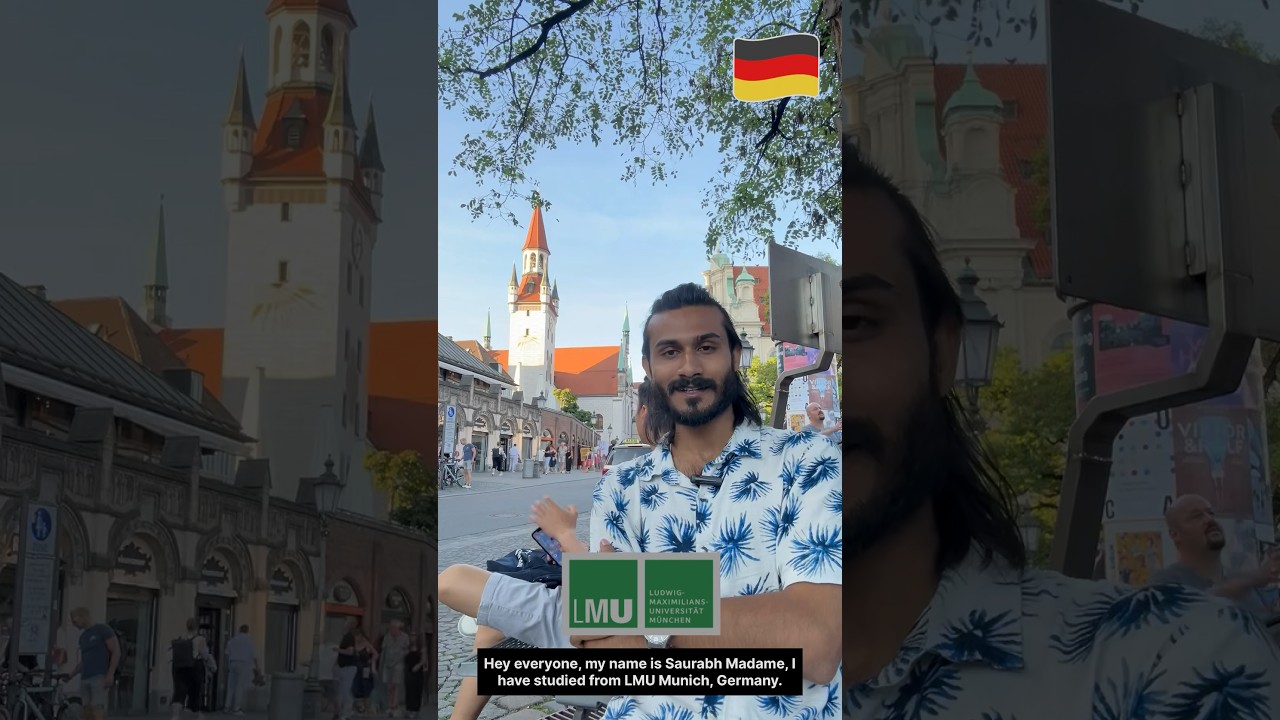 &ldquo;From middle-class background to graduating from Top German🇩🇪 Uni LMU,Munich. #studyingermany