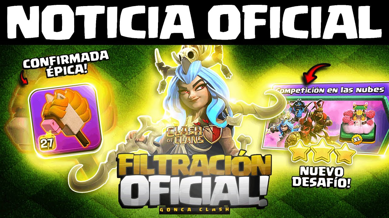 🚨 OFICIAL: NUEVA ÉPICA del REY “GALOPALO” + GUÍA del DESAFÍO en 60 SEGUNDOS | Clash of Clans