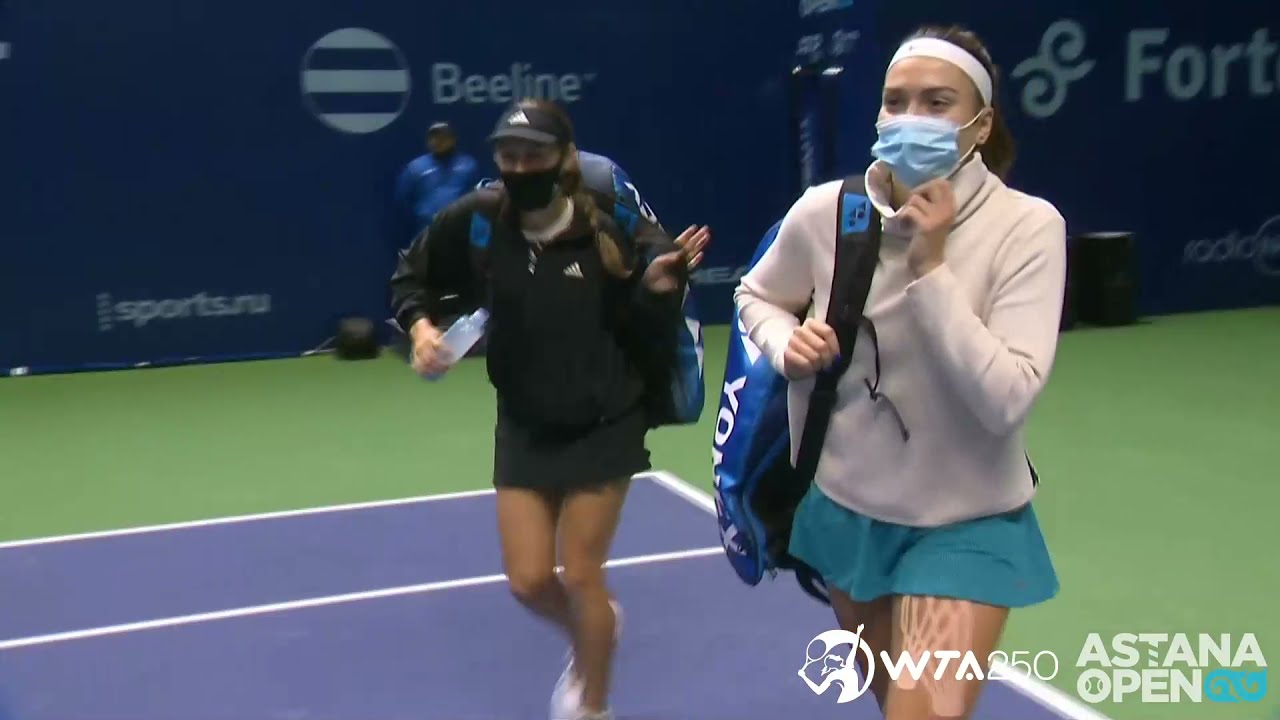 N. Dzalamidze / K. Juvan vs A. Blinkova / A. Danilina Quarterfinal Highlights | WTA250 Astana Open