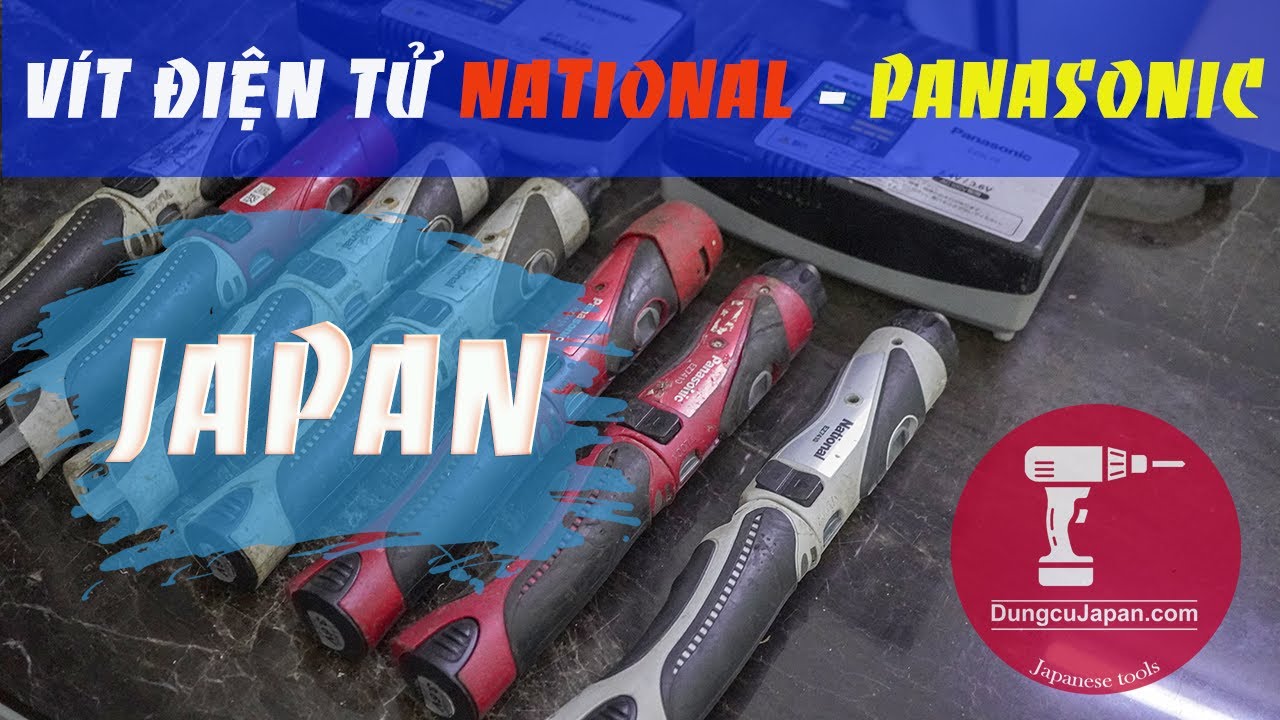 Máy vặn vít điện tử mini National EZ7410 - Panasonic EZ7410 | #68 DỤNG CỤ JAPAN