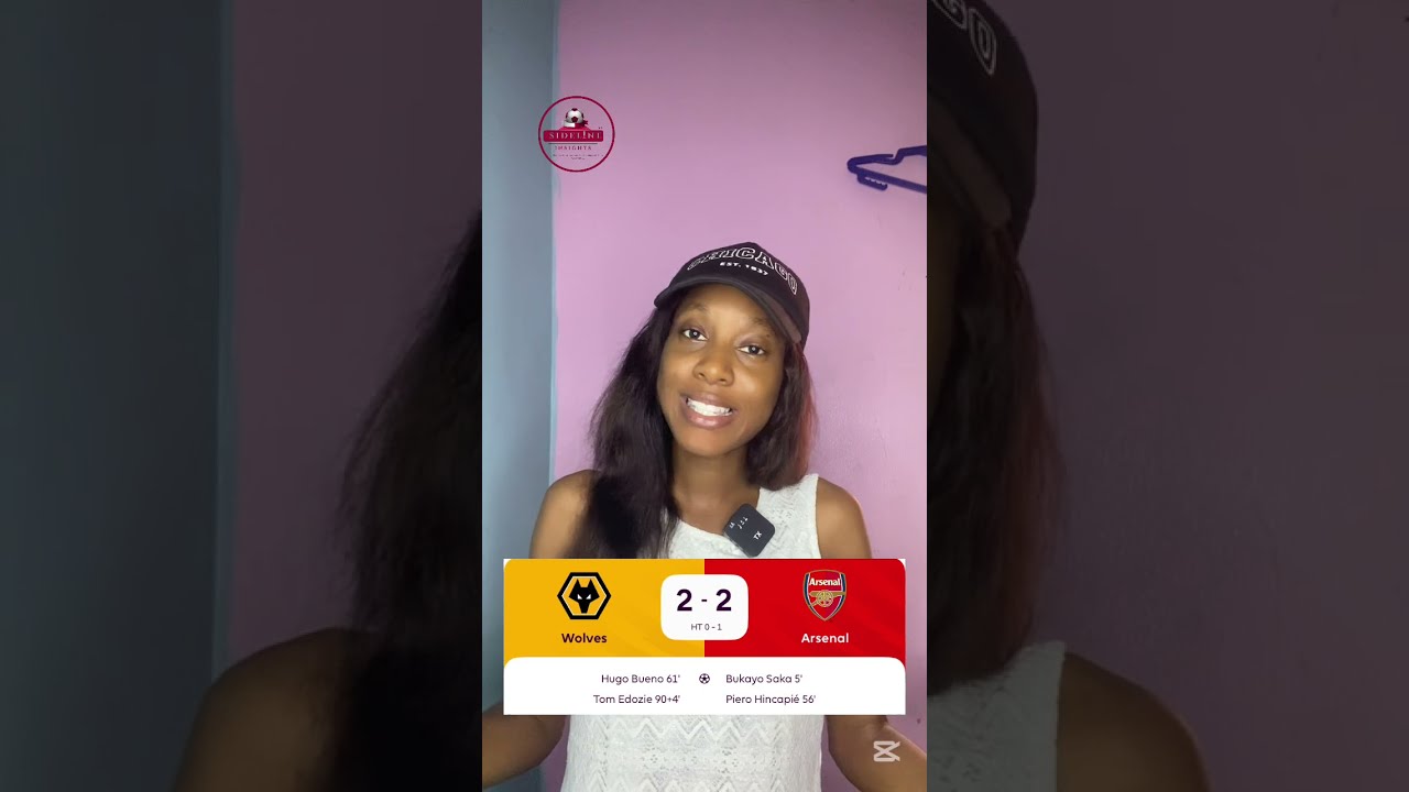 ARSENAL are NOT Champions Material….Here is WHY(Wolves 2- 2 Arsenal)
