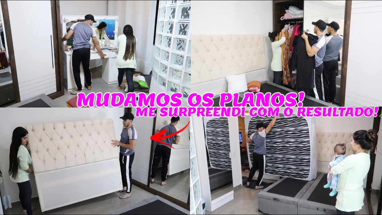 MUDAMOS O QUARTO TODO E ME SURPREENDI!| Juliane Jocoski