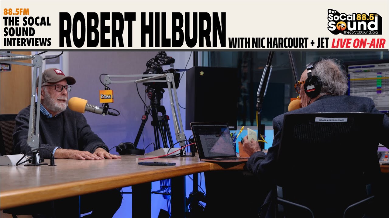 Robert Hilburn Interview about Randy Newman Bio with Nic Harcourt + Jet on 88.5FM The SoCal Sound