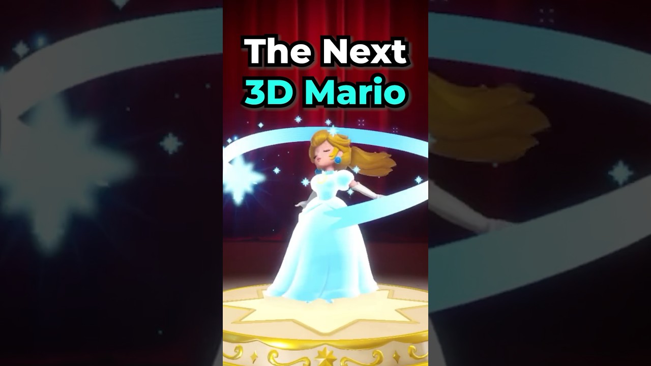 Peach Hints the Next 3D MARIO GAME?!