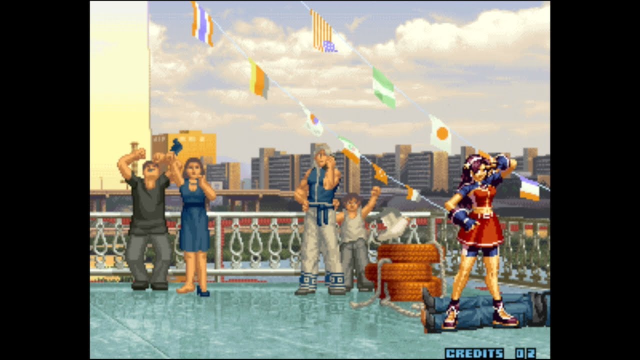 King Of Fighters 2002 Story Mode Super Heroine Team
